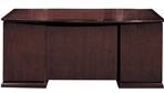 Cherryman Emerald 72" Bow Front Executive Desk - 404N