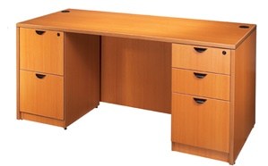 Offices to Go - Executive Desk with full pedestals option