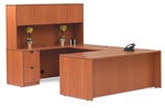 Offices to Go - 71" Executive "U" Desk with Hutch