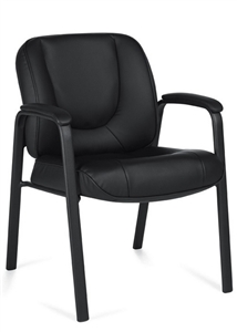 Offices to Go Leather Guest Chair - 3915